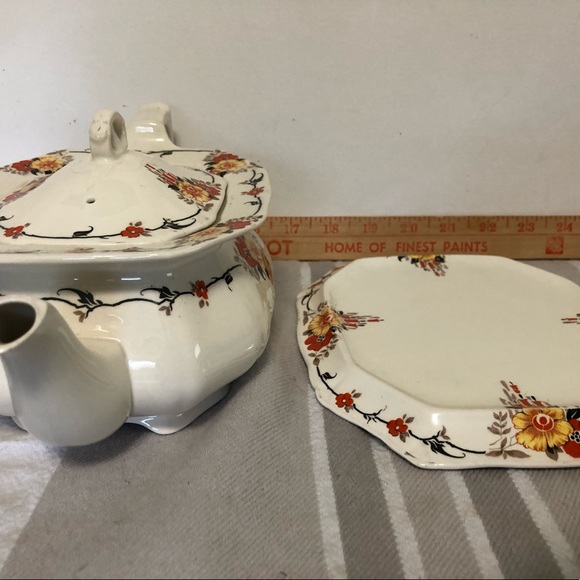 1930s Alfred Meakin Harmony shape teapot - Picture 5 of 8